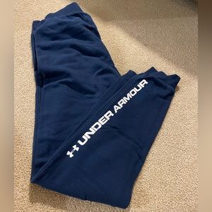 Under Armour Sweatpants, Large, Blue